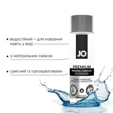 Лубрикант на силиконовой основе System JO PREMIUM &mdash; ORIGINAL (240 мл) без консервантов
