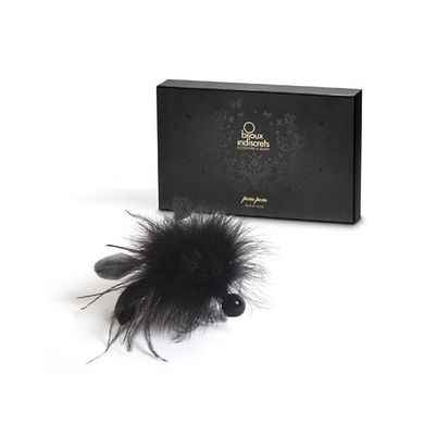 Мітелка Bijoux Indiscrets Pom Pom – feather tickler, Черный