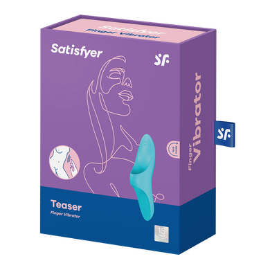 Вібратор на палець Satisfyer Teaser light blue