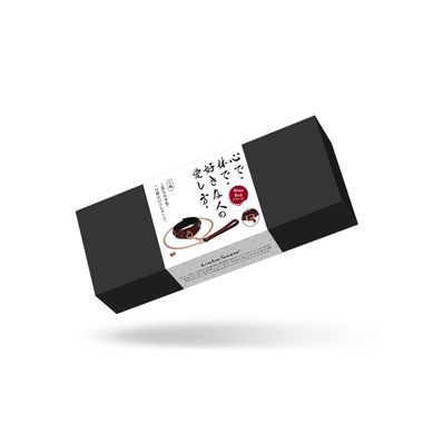 Кожаный ошейник с поводком Liebe Seele Wine Red Curved Collar, замок-сердечко