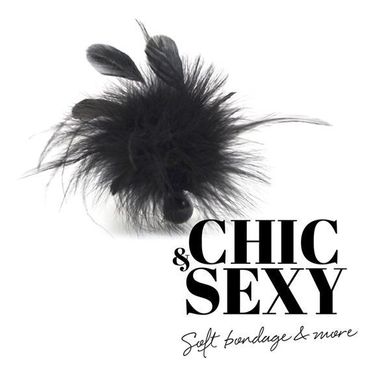 Мітелка Bijoux Indiscrets Pom Pom – feather tickler, Черный