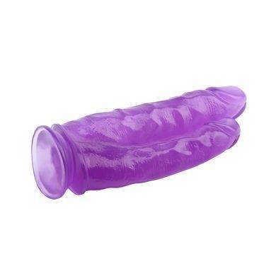 Фалоімітатор подвійний Chisa прозорий Hi-Rubber 9.4