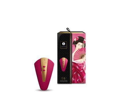 Vibrator Shunga Obi Raspberry Cliter Vibrator, Малиновый