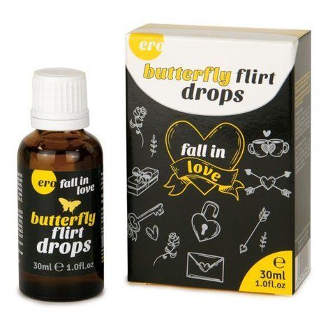 Возбуждающие капли для двоих ERO Butterfly Flirt Drops, 30 мл