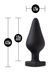 Анальная пробка TEMPTASIA FUCK ME BUTT PLUG BLACK
