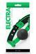 Кляп ELECTRA BALL GAG GREEN BONDAGE COUTURE BALL GAG BLACK