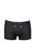 Мужские кожаные боксеры с клапаном Passion Short Patrick L/XL, черные