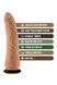 Реалистичный фаллоимитатор, LOCK ON HEXANITE DILDO WITH