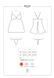 Сорочка Obsessive Behindy babydoll & thong L/XL