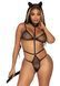 Leg Avenue Roleplay Sex Kitten Black O/S