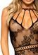 Ажурное платье-сетка Leg Avenue Lace mini dress with cut-outs Black, one size