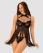 411040 Бебідол Obsessive Elizenes babydoll & thong S/M