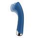 Вібратор з ротацією Satisfyer Spinning G-Spot 1 Blue, плоский майданчик для стимуляції точки G