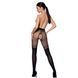 Колготки с открытым доступом, двойная плотность TIOPEN 012 black 3/4 (20/40 den) &mdash; Passion, Черный