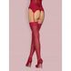 Чулки Obsessive&nbsp;S800&nbsp;stockings&nbsp;ruby&nbsp;S/M