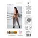 Колготки с открытым доступом, имитация чулок TIOPEN 014 black 3/4 (20 den) &mdash; Passion, Черный