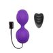 Вагинальные шарики с вибрацией Adrien Lastic Kegel Vibe Purple, диаметр 3,7см, Фиолетовый