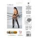 Колготки с открытым доступом, двойная плотность TIOPEN 012 black 3/4 (20/40 den) &mdash; Passion, Черный