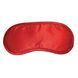 Маска на глаза Sex And Mischief - Satin Red Blindfold, тканевая, красная, Червоний