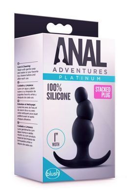 Анальный плаг&nbsp;ANAL ADVENTURES PLATINUM STACKED PLUG