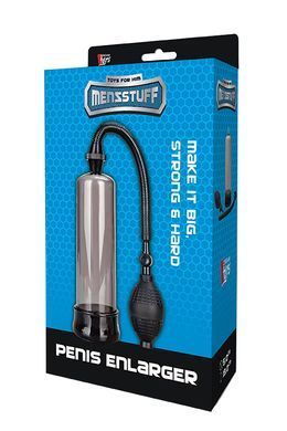 Вакуумна помпа із грушею Dream Toys MenzStuff Penis Enlarger для збільшення пеніса, чорна