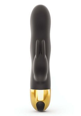 Вібратор-кролик Dorcel RABBIT EXPERT G, два мотори, Черный/золотистый