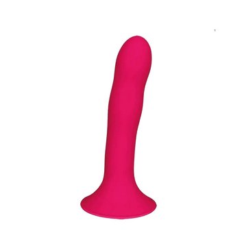 Дилдо з присоскою Adrien Lastic Hitsens 4 Pink, відмінно для страпона, діаметр 3,7 см, довжина 17,8