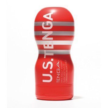 Мастурбатор Tenga US Deep Throat (Original Vacuum) Cup (глибоке горло, великого розміру), Білий