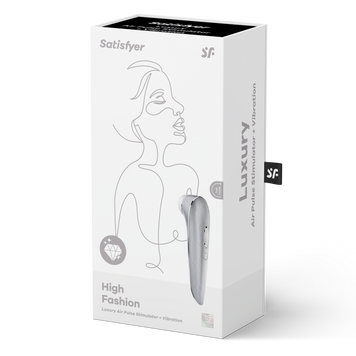 Вакуумний кліторальний стимулятор Satisfyer Luxury High Fashion