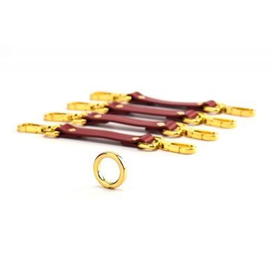 Набор BDSM Чемодан Желаний кожанный красный Kinky Tools Set UPKO