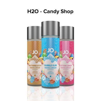 Лубрикант на водной основе System JO H2O - Candy Shop - Bubblegum (60 мл) без сахара и парабенов