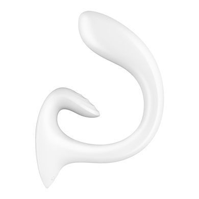 Вагинально-клиторальный вибратор Satisfyer G for Goddess 1 White, 2 мотора