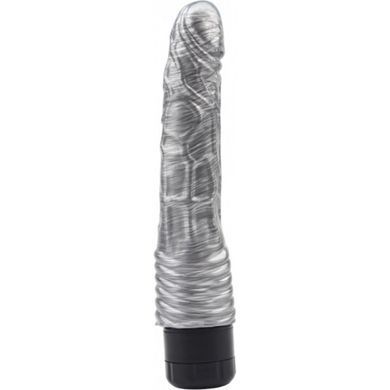 Вібратор реалістичний Chisa Dark Muscle 22.3 см, сріблястий
