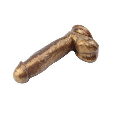 Фаллоимитаор реалистик Chisa Dark Muscle Gold