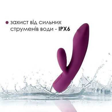 Вибратор кролик с жемчужной стимуляцией точки G Svakom Trysta Violet, Фиолетовый