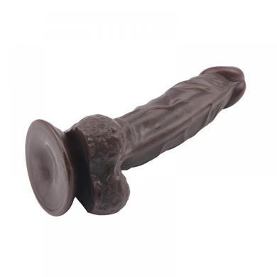 Фалоимитатор&nbsp;коричневый Chisa&nbsp;Fashion&nbsp;Dude&nbsp;8.5&nbsp;Cock