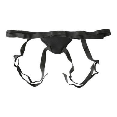 Трусы для страпона Sportsheets - Entry Level Strap-On Waterproof Black, можно в душе или ванной, Чорний