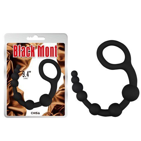 Анальная&nbsp;цепочка&nbsp;Black&nbsp;Mont&nbsp;9.4&nbsp;Chisa&nbsp;Novelties