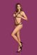 Боді Obsessive Darkie crotchless Teddy black S / M