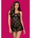 Сорочка Obsessive Behindy babydoll & thong S/M