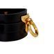 Пані шкіряні зі вставками позолоти Ankle Cuffs UPKO size L