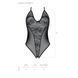 Боді з ажурним декором та відкритим кроком Ursula Body black S/M &mdash; Passion, Черный