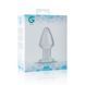 Скляна анальна пробка Gildo Glass Buttplug No. 25
