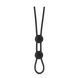Регулируемое эрекционное кольцо STAY HARD DOUBLE LOOP BLACK
