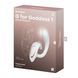 Вагинально-клиторальный вибратор Satisfyer G for Goddess 1 White, 2 мотора