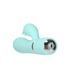Роскошный кролик с ротацией и вибрацией Pillow Talk Lively, Teal, кристалл Сваровски, тройной отрост, Бирюзовый