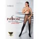 Колготки с открытым доступом, двойная плотность TIOPEN 012 black 5 (20/40 den) &mdash; Passion, Черный