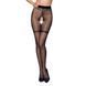 Колготки с открытым доступом, с контрастными шортиками TIOPEN 011 black 5 (20 den) &mdash; Passion, Черный