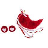 Анальная пробка с хвостом лисы LOCKINK SEVANDA Red Vixen Set with Pear-shape Plug