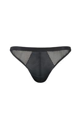 Чоловічі відкриті сліпи Passion Open Luke L/XL, чорні, екошкіра